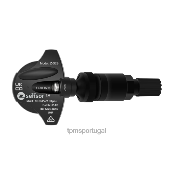 Sensor TPMS Onix - Sensor tpms de substituição renault oe - oe p/n 407009322r, 407005642r freq 433mhz Z8826936 haste de válvula metálica - preta
